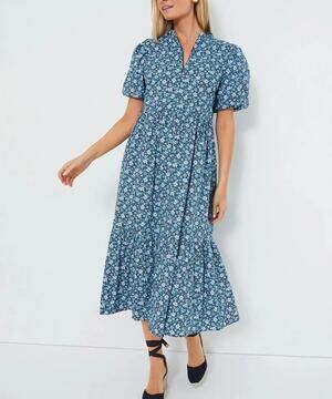 blue floral one shoulder sybil maxi dress hyacinth house Tuckernuck | Dresses | Blue Floral One Shoulder Sybil Maxi Dresshyacinth  House